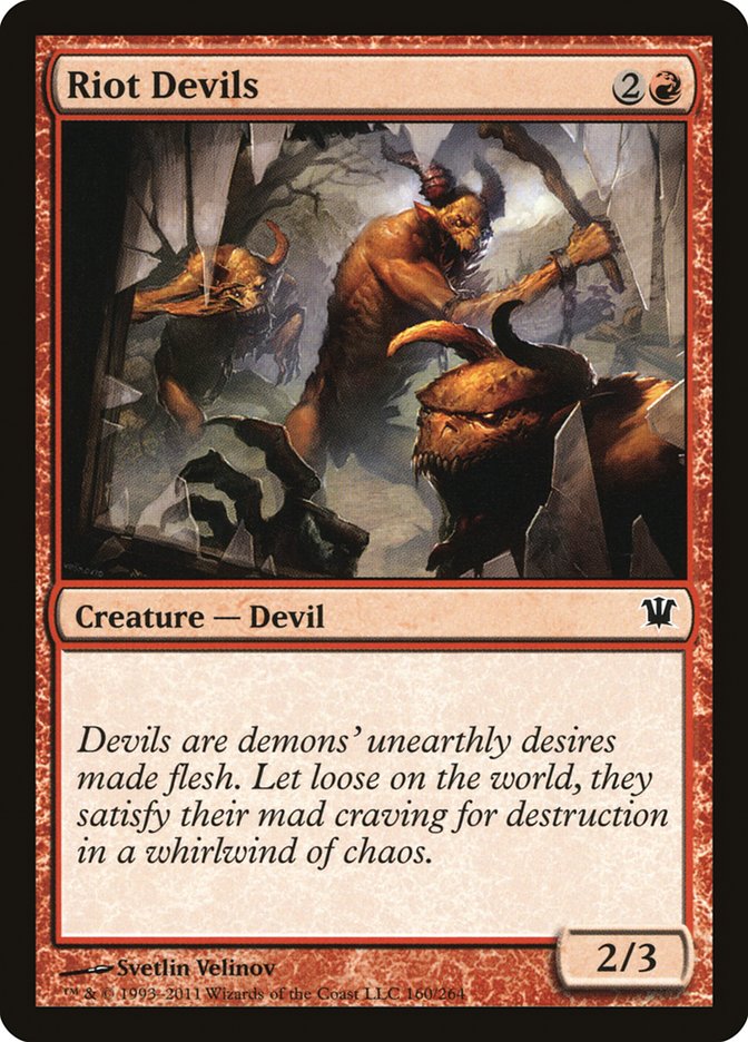 Riot Devils [Innistrad] Magic: The Gathering