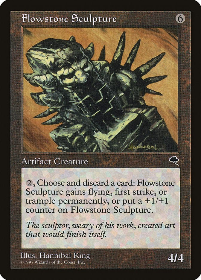 Flowstone Sculpture [Tempest] Magic: The Gathering