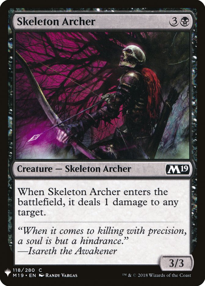 Skeleton Archer [Mystery Booster] Magic: The Gathering