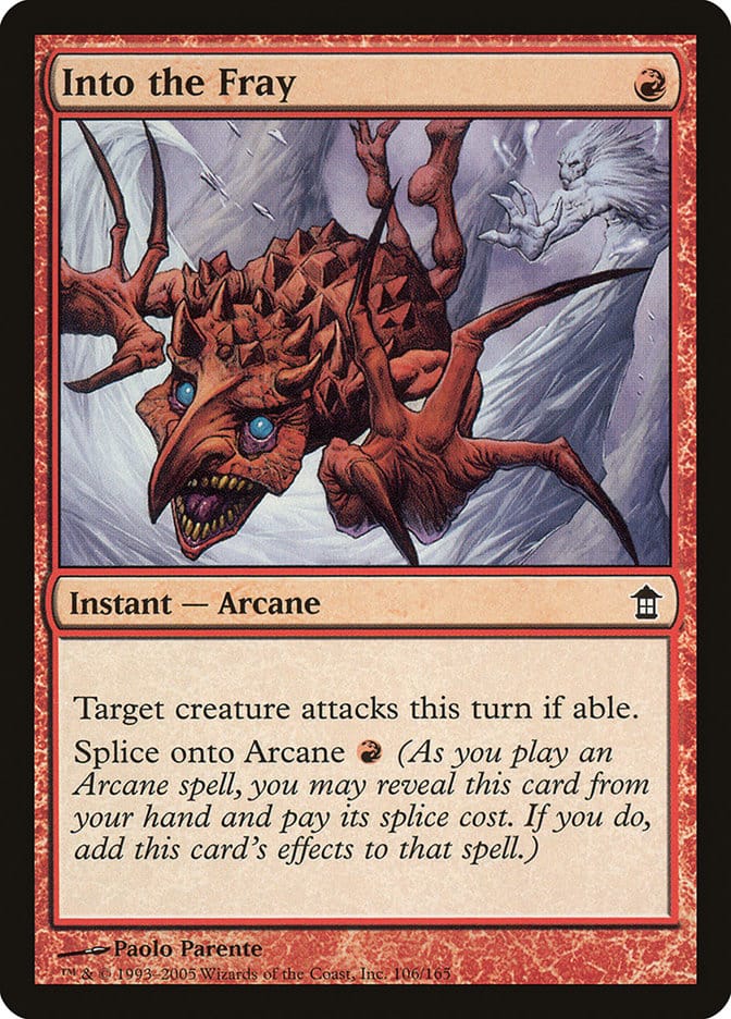 Into the Fray [Saviors of Kamigawa] Magic: The Gathering
