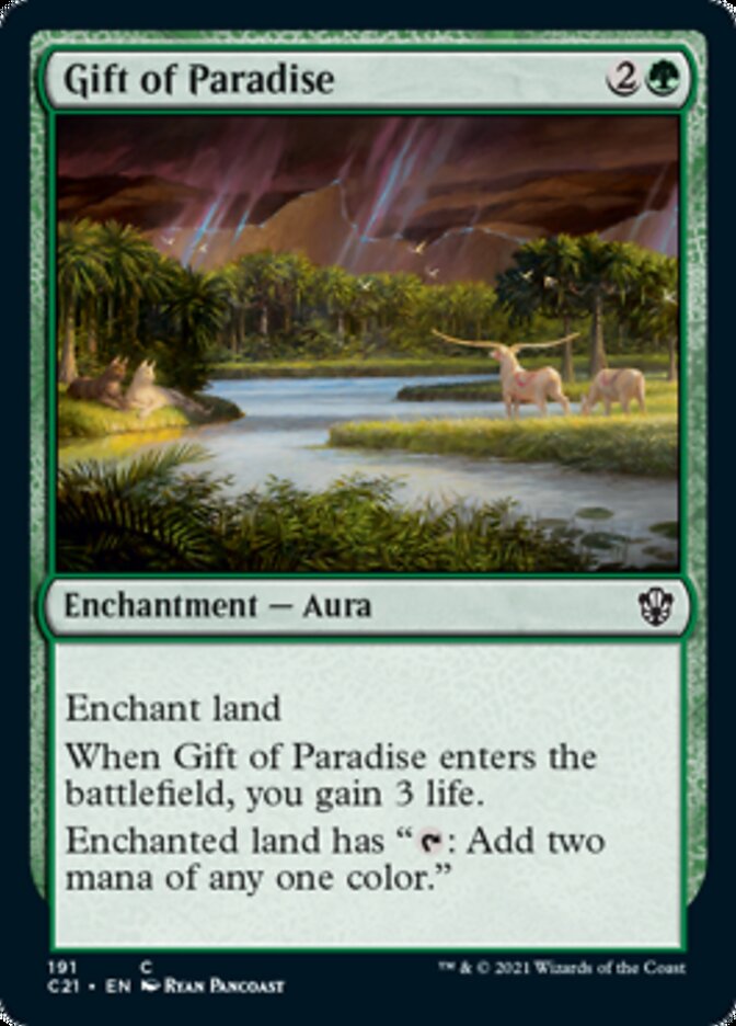 Gift of Paradise [Commander 2021] Magic: The Gathering