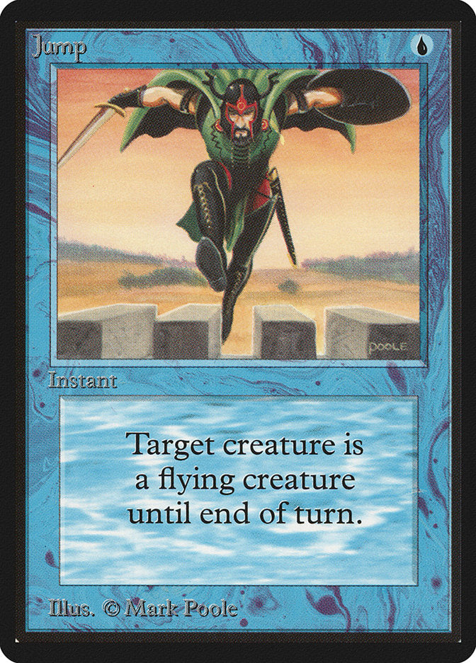 Jump [Beta Edition] Magic: The Gathering