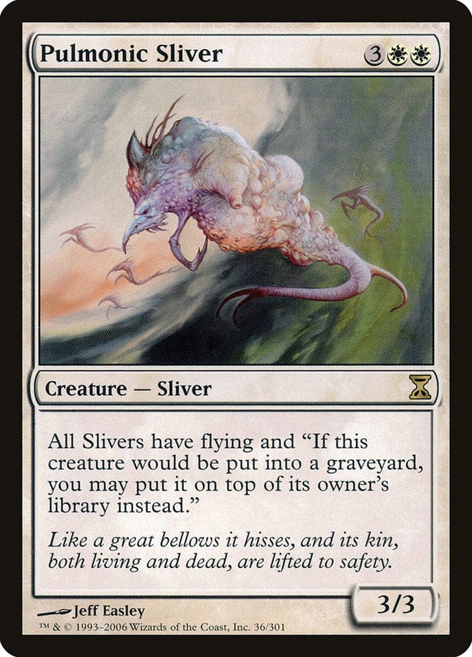 Pulmonic Sliver [Time Spiral] Magic: The Gathering