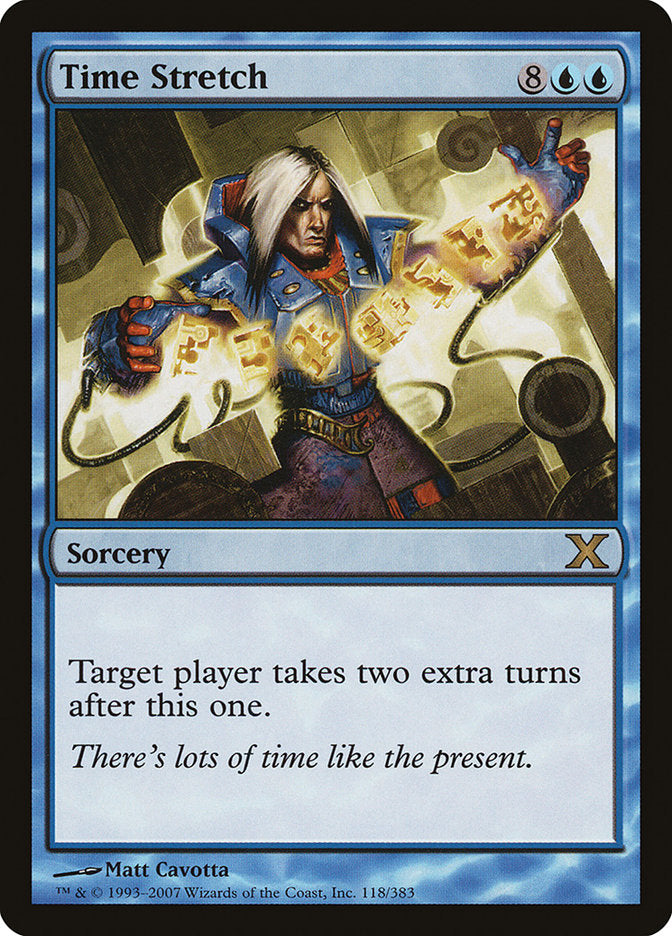 Time Stretch [Tenth Edition] Magic: The Gathering