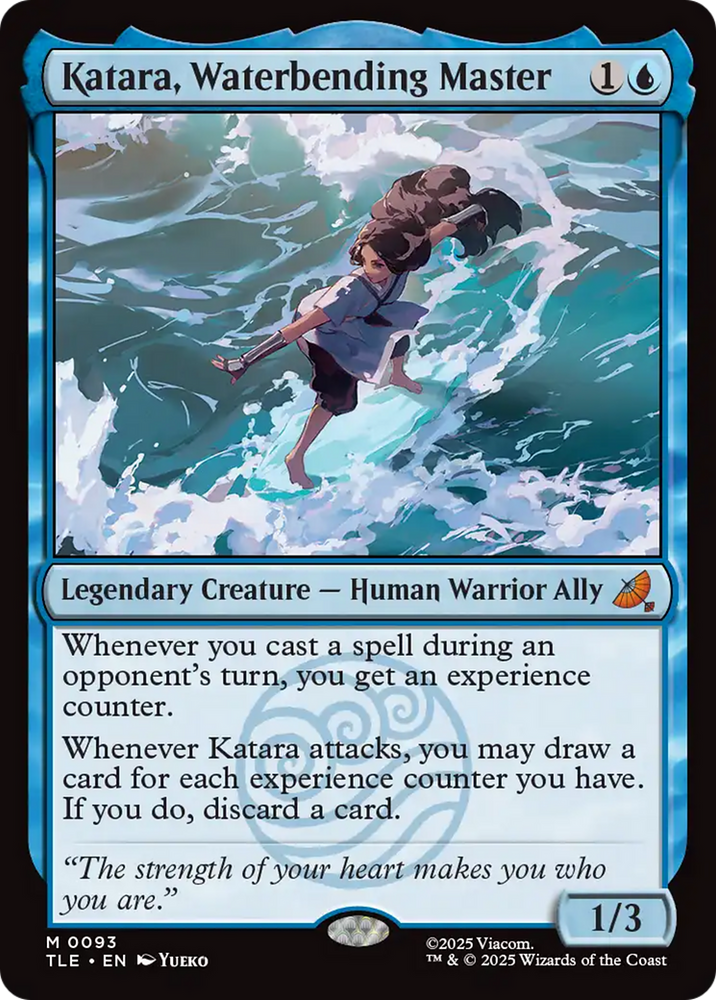 Katara, Waterbending Master [Avatar: The Last Airbender: Eternal-Legal] Magic: The Gathering