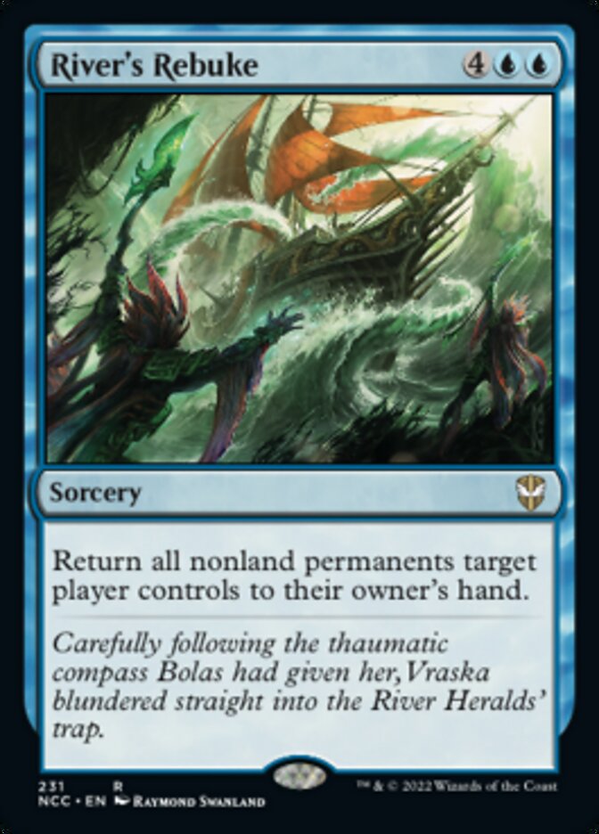River's Rebuke [Streets of New Capenna Commander] Magic: The Gathering