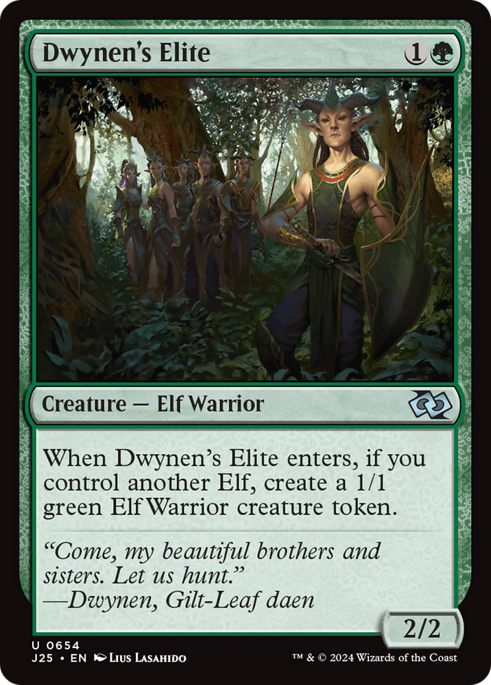 Dwynen's Elite [Foundations Jumpstart] Magic: The Gathering