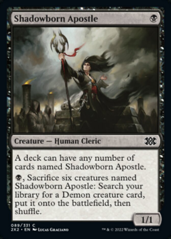 Shadowborn Apostle [Double Masters 2022] Magic: The Gathering