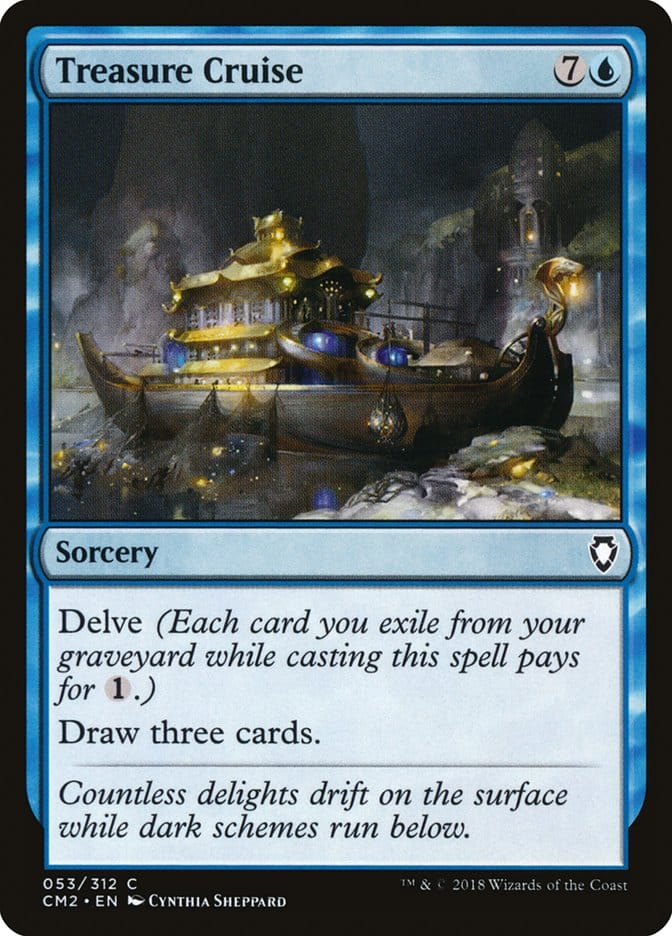 Treasure Cruise [Commander Anthology Volume II] Magic: The Gathering
