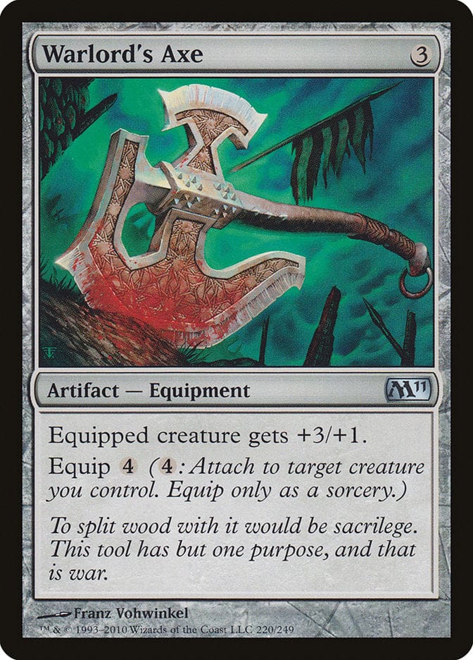 Warlord's Axe [Magic 2011] Magic: The Gathering
