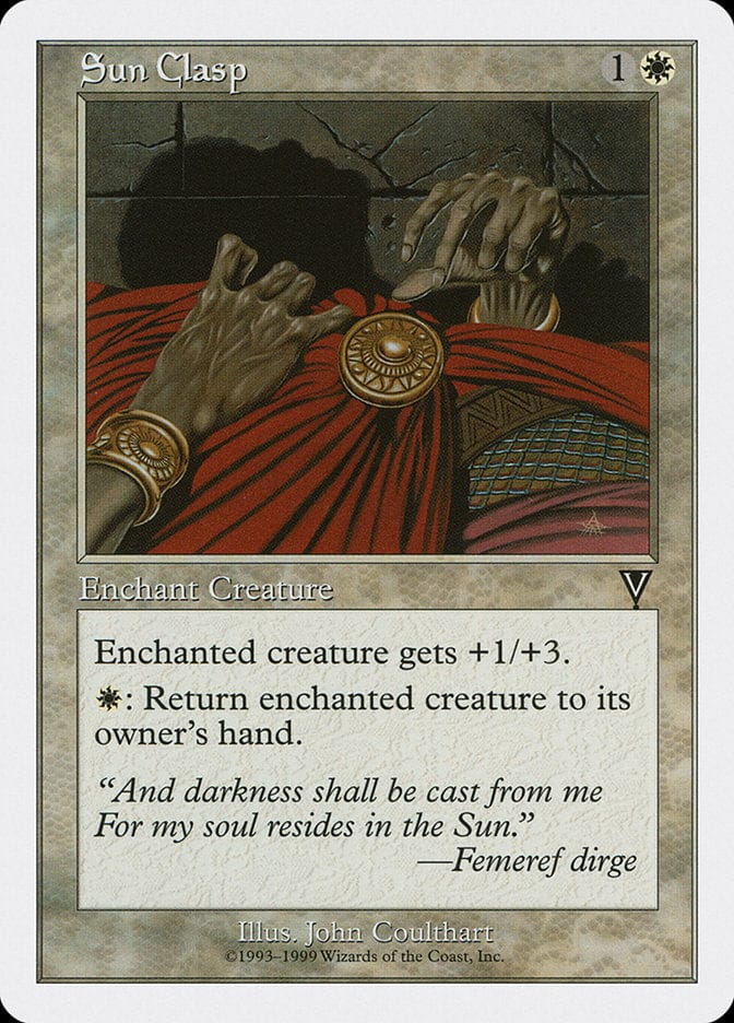 Sun Clasp [Battle Royale] Magic: The Gathering
