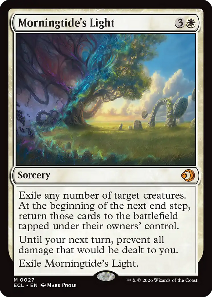 Morningtide's Light [Lorwyn Eclipsed] Magic: The Gathering
