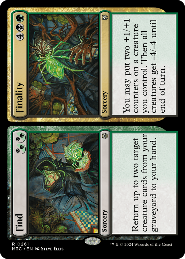 Find // Finality (Ripple Foil) [Modern Horizons 3 Commander] Magic: The Gathering