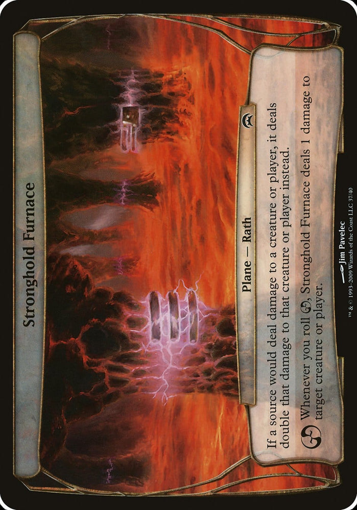 Stronghold Furnace (Planes) [Planechase Planes] Magic: The Gathering