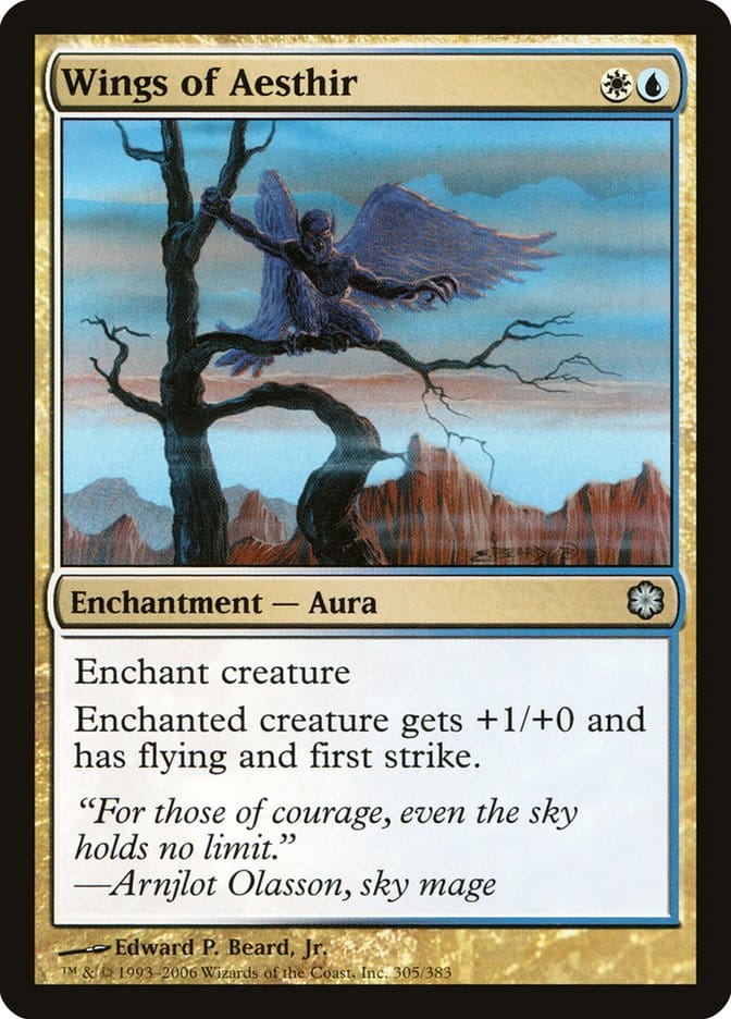 Wings of Aesthir [Coldsnap Theme Decks] Magic: The Gathering