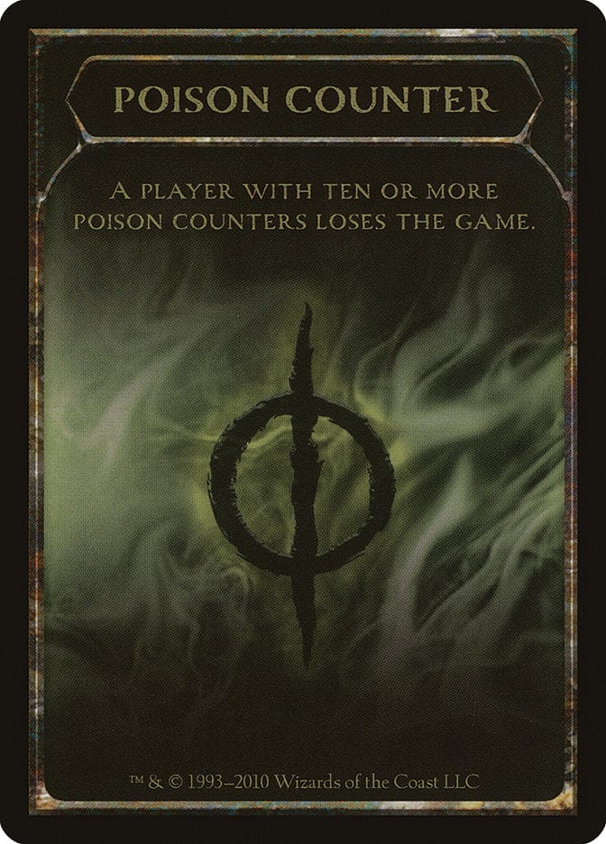 Poison Counter [Scars of Mirrodin Tokens] Magic: The Gathering