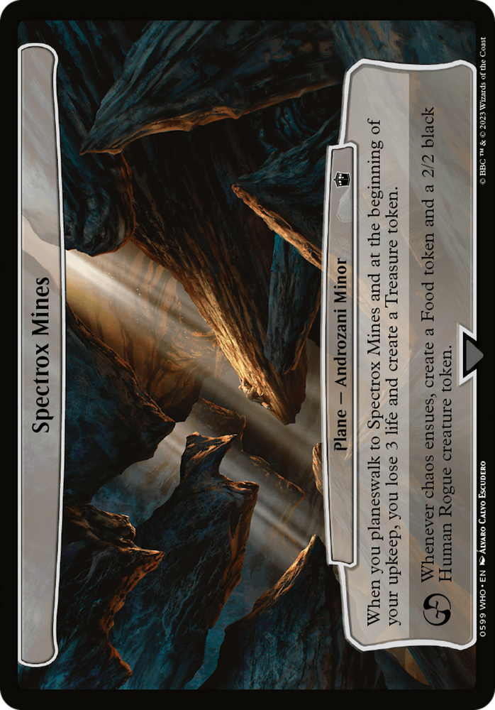 Spectrox Mines [Doctor Who] Magic: The Gathering