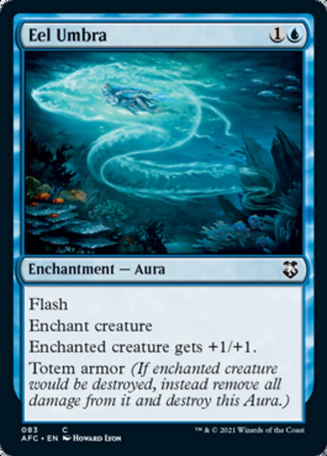 Eel Umbra [Dungeons & Dragons: Adventures in the Forgotten Realms Commander] Magic: The Gathering