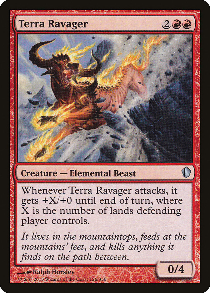 Terra Ravager [Commander 2013] Magic: The Gathering