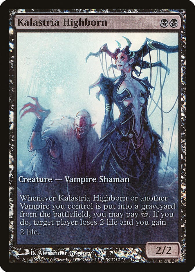 Kalastria Highborn (Game Day) (Extended Art) [Worldwake Prerelease Promos] Magic: The Gathering