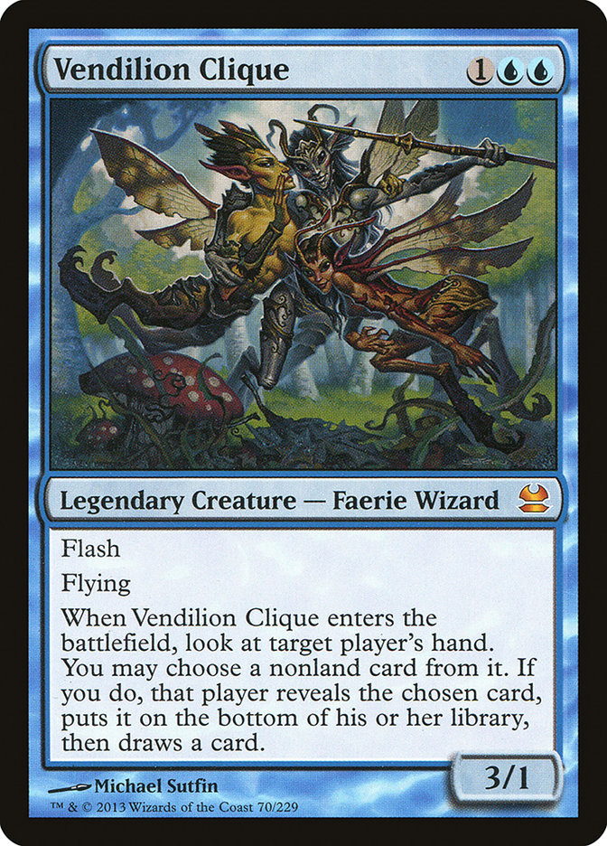 Vendilion Clique [Modern Masters] Magic: The Gathering