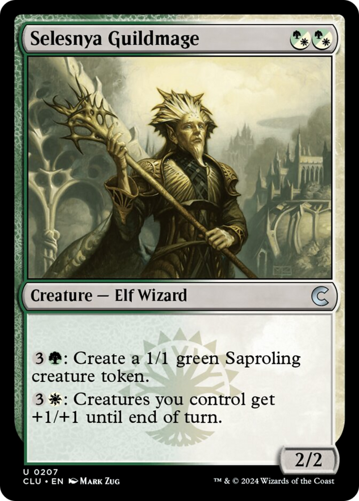 Selesnya Guildmage [Ravnica: Clue Edition] Magic: The Gathering