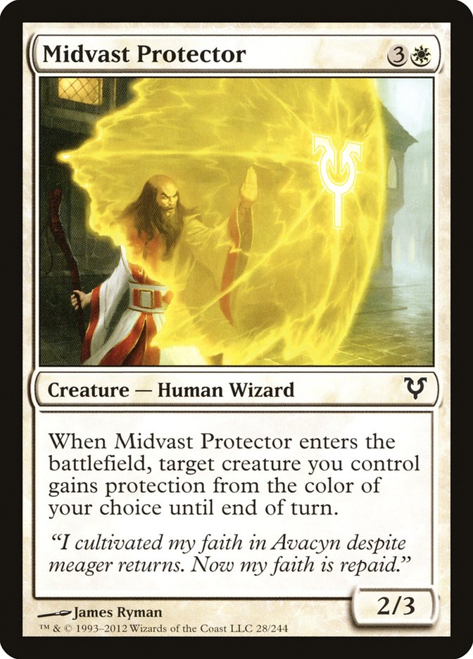 Midvast Protector [Avacyn Restored] Magic: The Gathering
