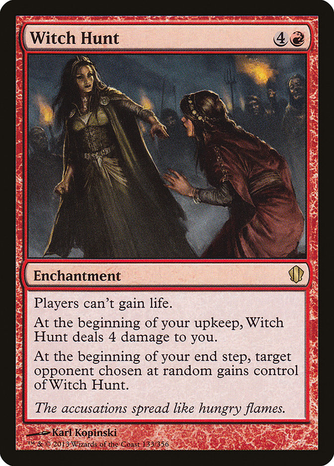 Witch Hunt [Commander 2013] Magic: The Gathering