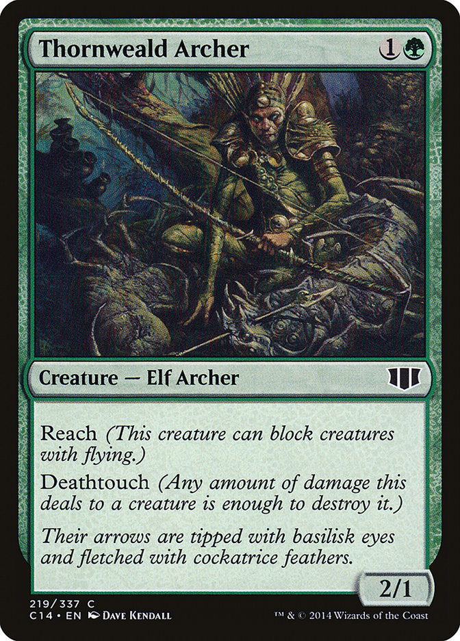 Thornweald Archer [Commander 2014] Magic: The Gathering