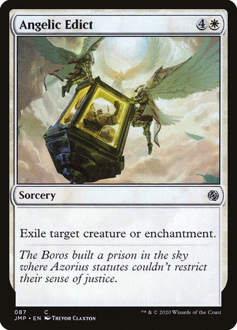 Angelic Edict [Jumpstart] Magic: The Gathering