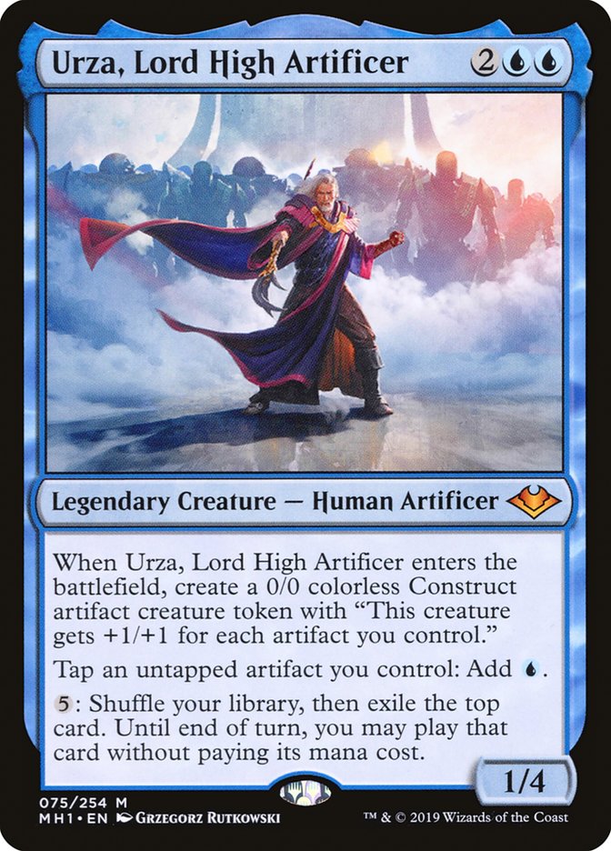 Urza, Lord High Artificer [Modern Horizons] Magic: The Gathering