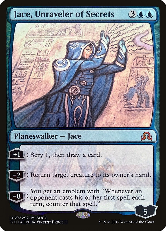 Jace, Unraveler of Secrets [San Diego Comic-Con 2017] Magic: The Gathering