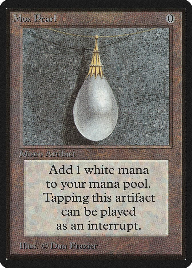 Mox Pearl [Beta Edition] Magic: The Gathering