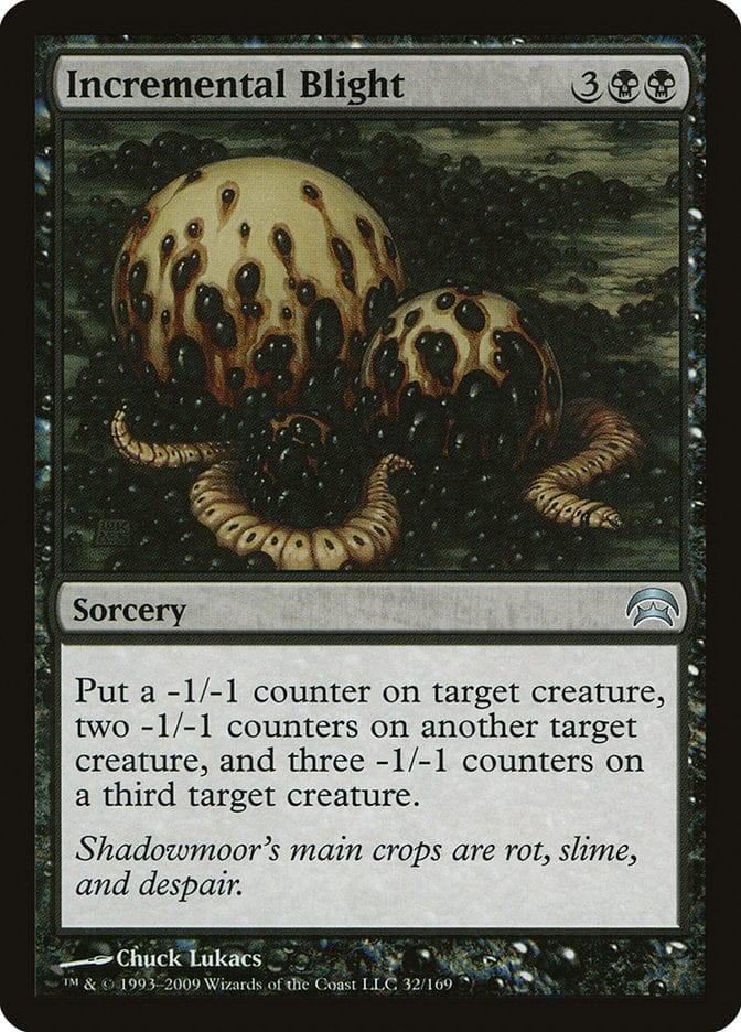 Incremental Blight [Planechase] Magic: The Gathering