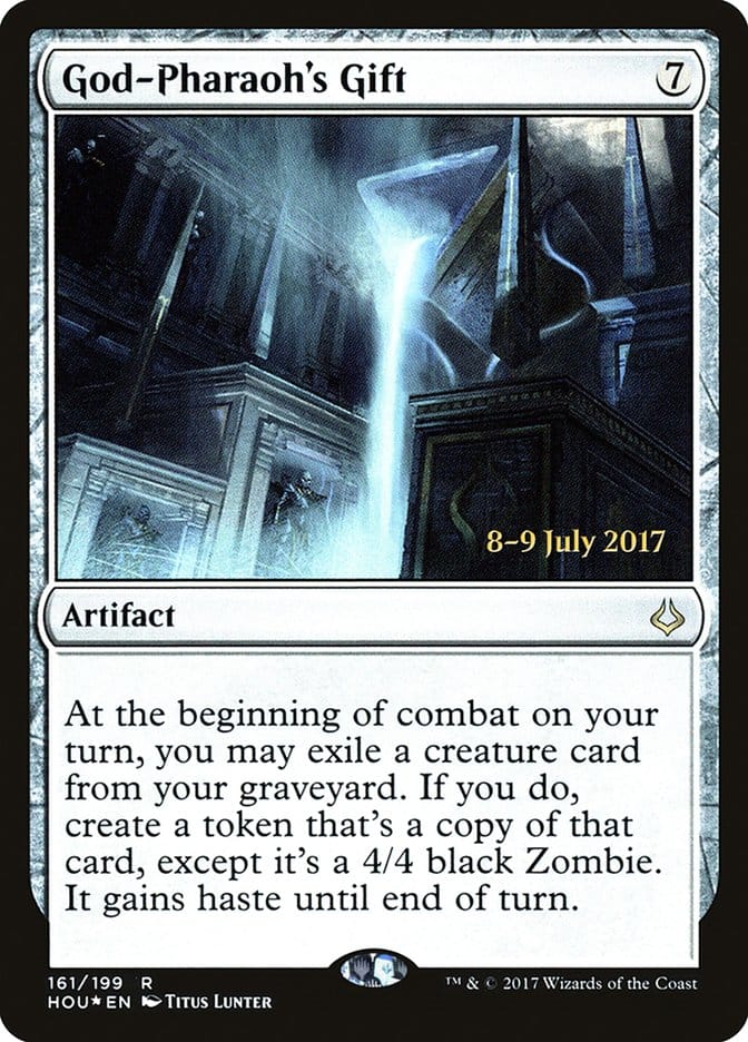 God-Pharaoh's Gift [Hour of Devastation Prerelease Promos] Magic: The Gathering