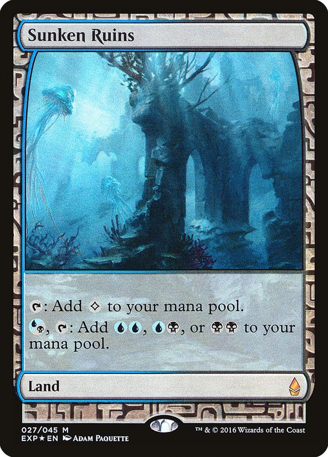 Sunken Ruins [Zendikar Expeditions] Magic: The Gathering