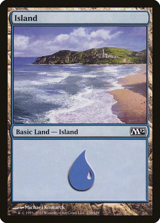 Island (236) [Magic 2012] Magic: The Gathering