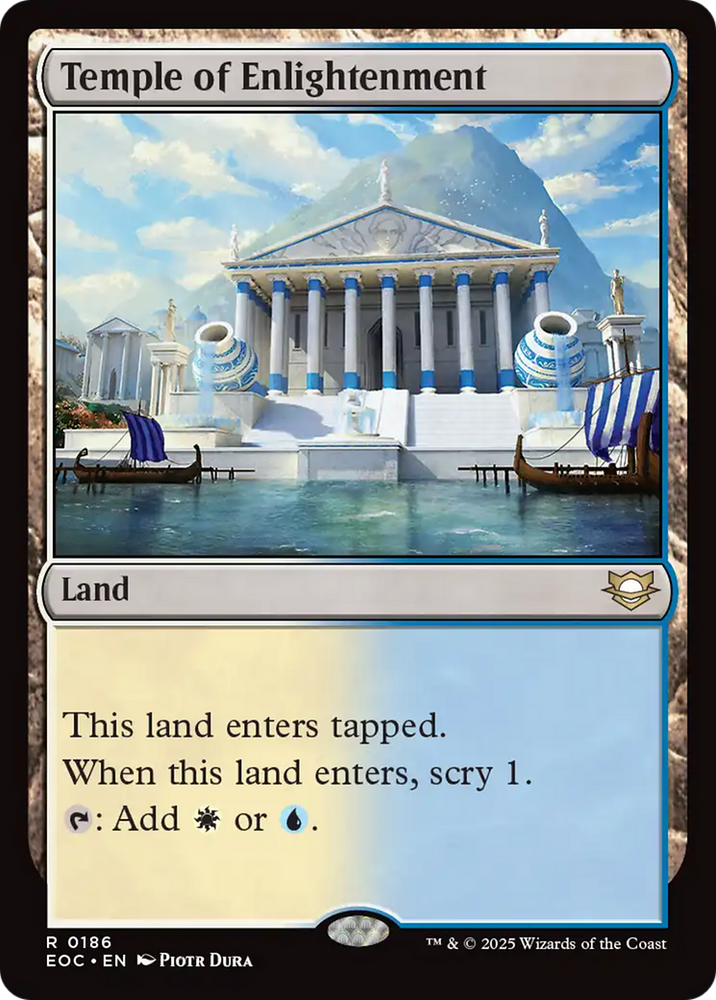 Temple of Enlightenment [Edge of Eternities Commander] Magic: The Gathering
