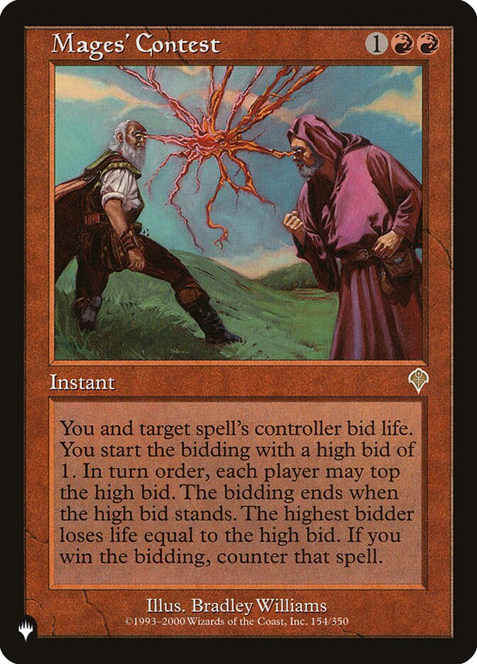 Mages' Contest [The List] Magic: The Gathering
