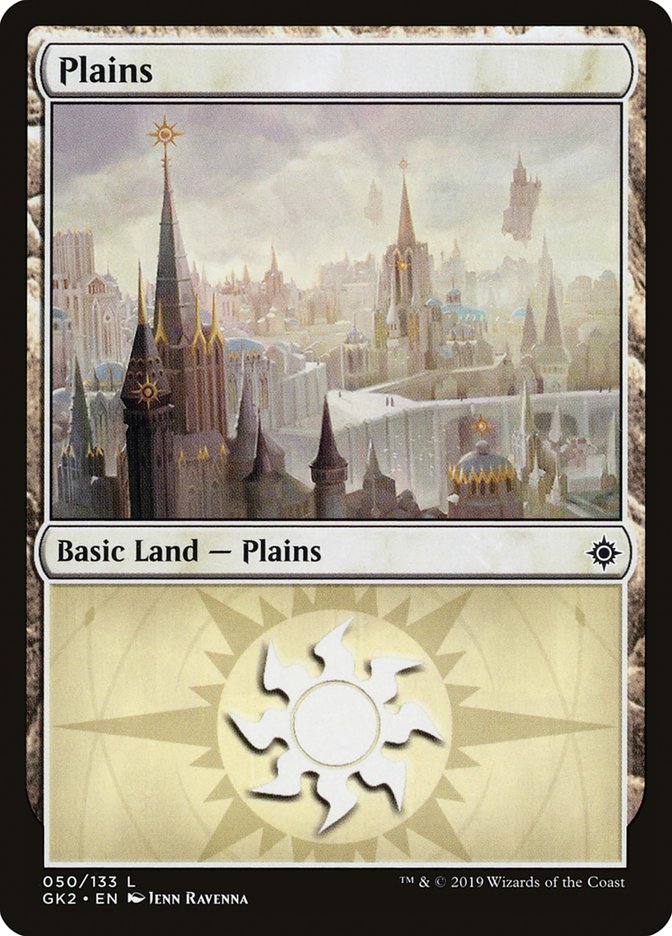 Plains (50) [Ravnica Allegiance Guild Kit] Magic: The Gathering