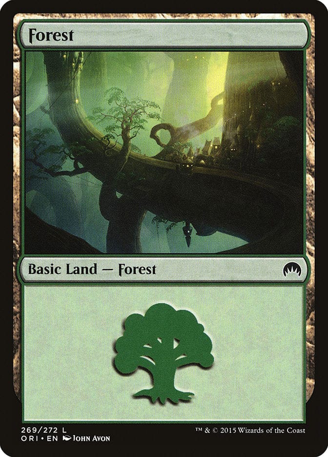 Forest (269) [Magic Origins] Magic: The Gathering