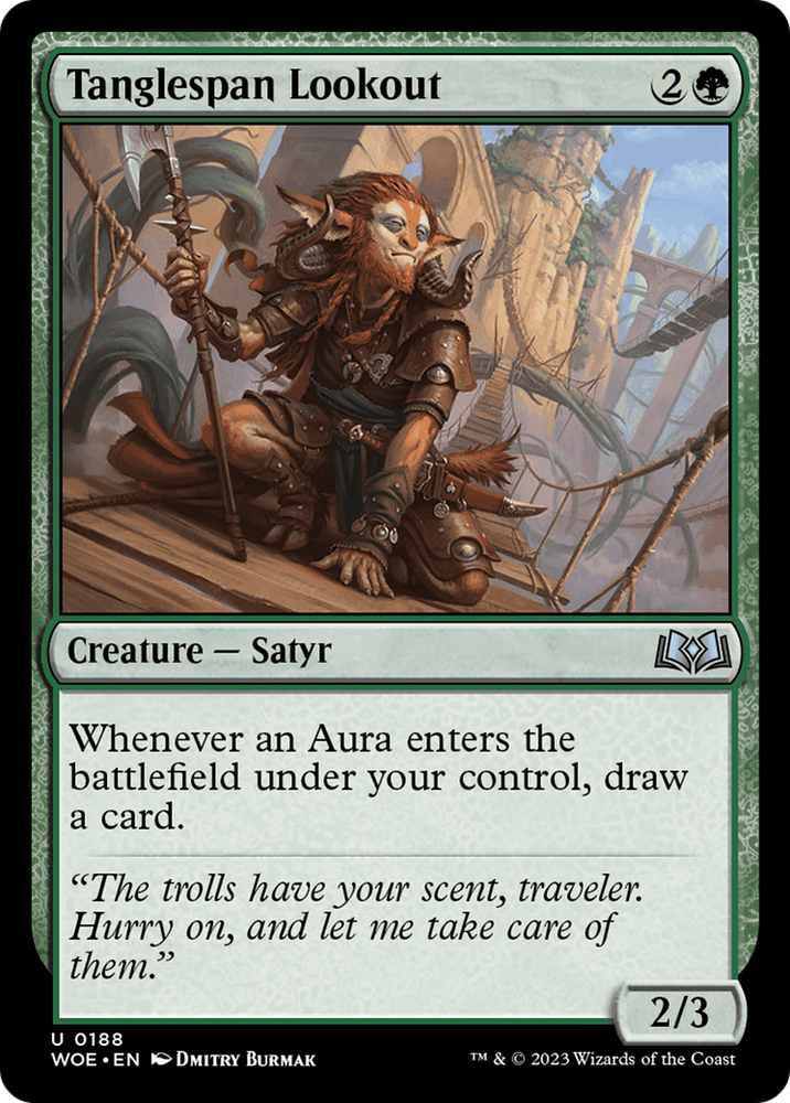 Tanglespan Lookout [Wilds of Eldraine] Magic: The Gathering