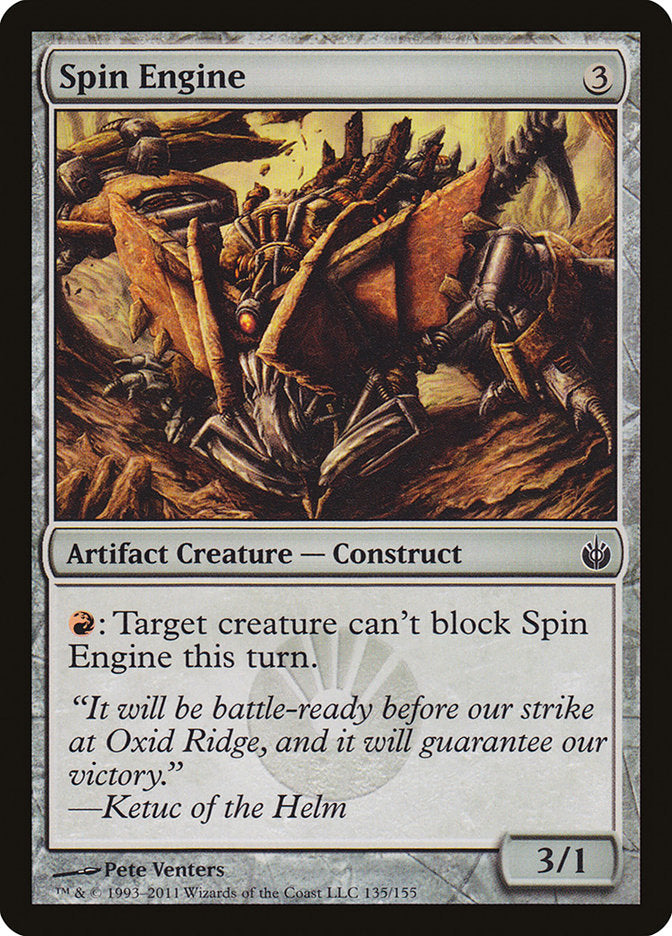 Spin Engine [Mirrodin Besieged] Magic: The Gathering