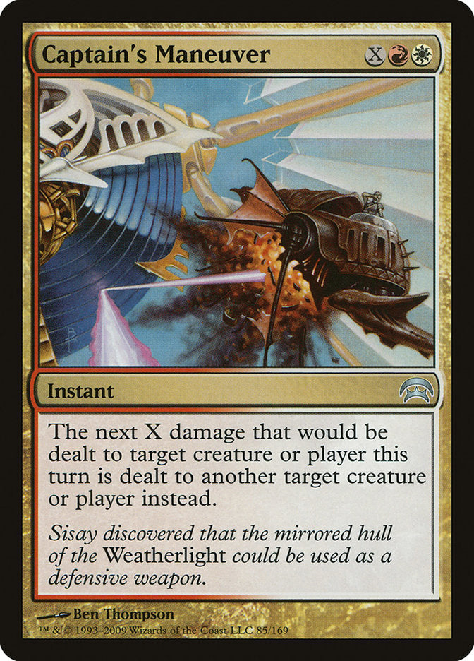 Captain's Maneuver [Planechase] Magic: The Gathering