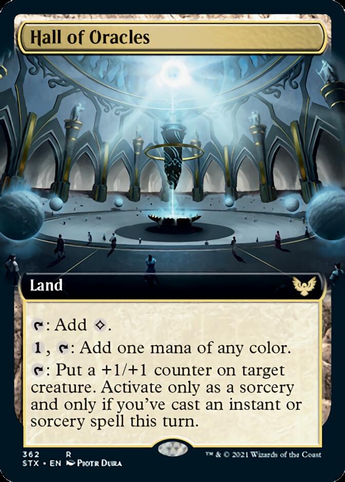Hall of Oracles (Extended Art) [Strixhaven: School of Mages] Magic: The Gathering