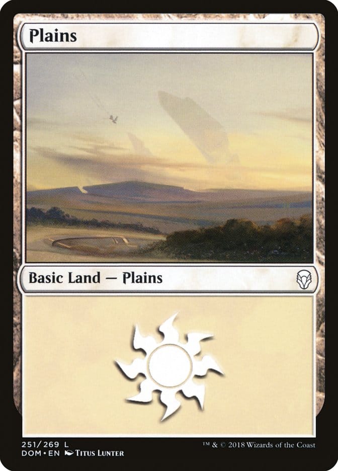 Plains (251) [Dominaria] Magic: The Gathering