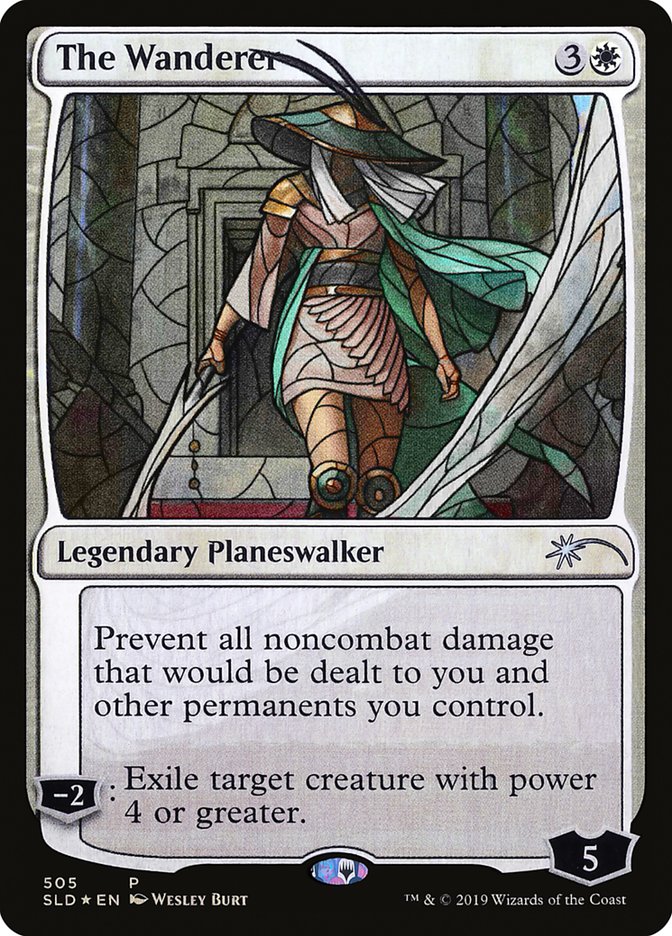 The Wanderer (Stained Glass) [Secret Lair Drop Promos] Magic: The Gathering
