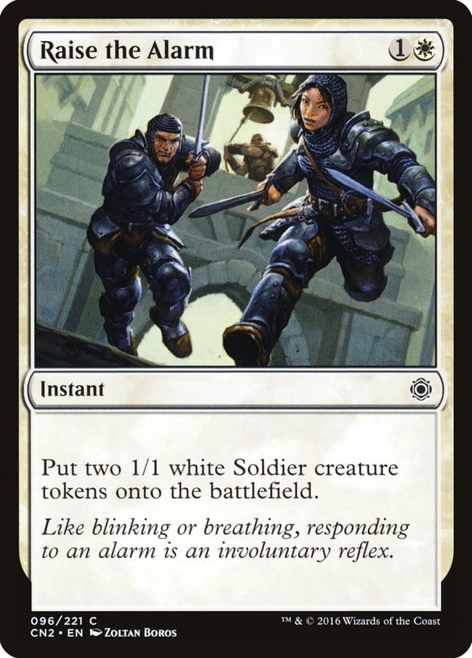 Raise the Alarm [Conspiracy: Take the Crown] Magic: The Gathering