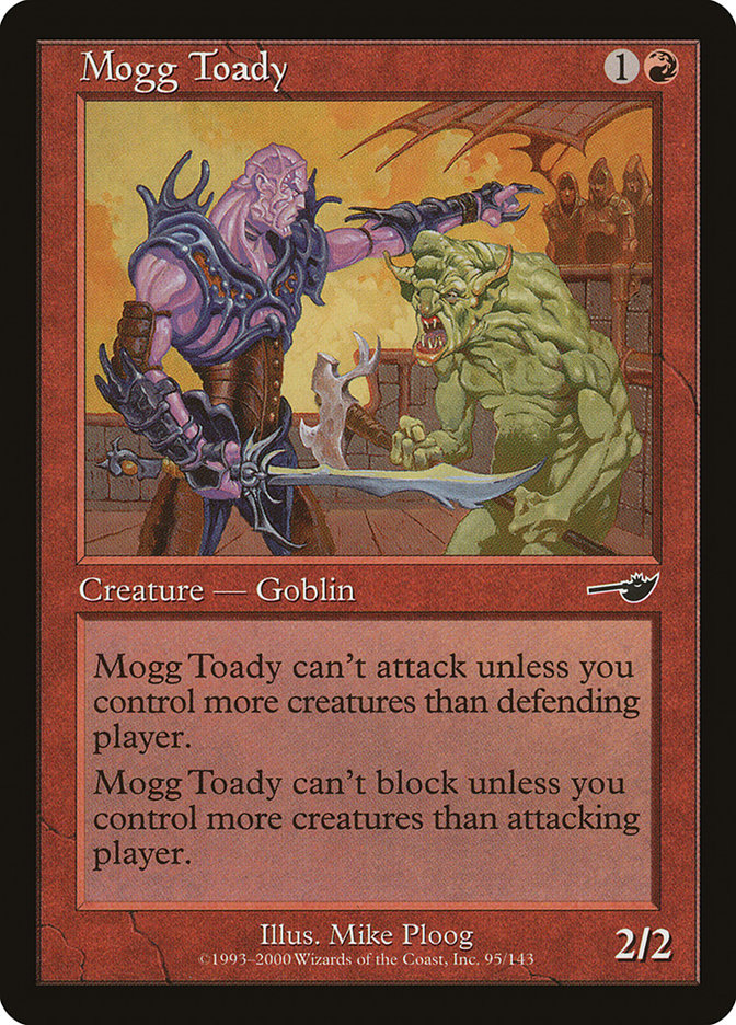 Mogg Toady [Nemesis] Magic: The Gathering