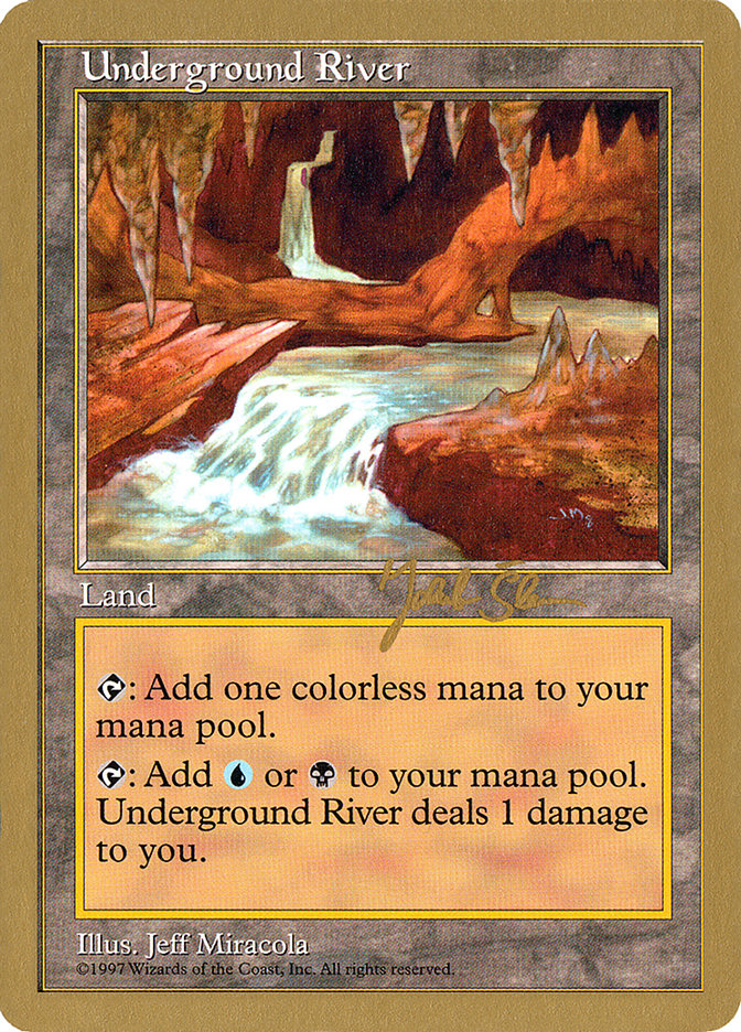 Underground River (Jakub Slemr) [World Championship Decks 1997] Magic: The Gathering
